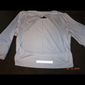 Nikki B x Gymshark Drop Back Crop Top S